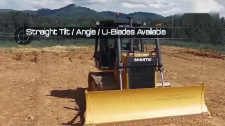 Macchina bulldozer cingolato Shantui SD22 220HP con scarificatore a gambo singolo